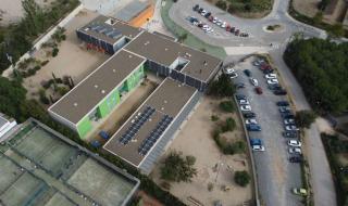 Instal·lació a l'escola la Vitxeta