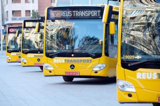Foto d'arxiu d'autobusos de Reus Transport (Foto: Andreu Puig)