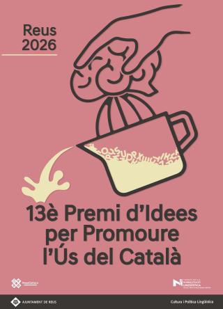 Cartell 13è Premi d'Idees per Promoure l'Ús del Català