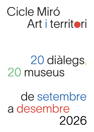 Cartell cicle Miró Art i Territori