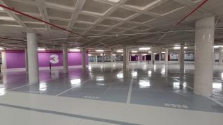 Obres de construcció de l'aparcament Riera