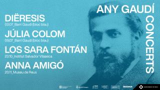 Cartell cicle concerts Any Gaudí