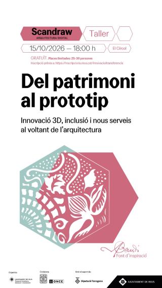 Cartell proper taller cicle Gaudí inspira Empresa