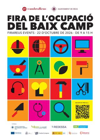 Cartell Fira de l'Ocupació del Baix Camp 2026