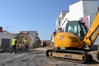 Obres remodelació del carrer Roger de Llúria