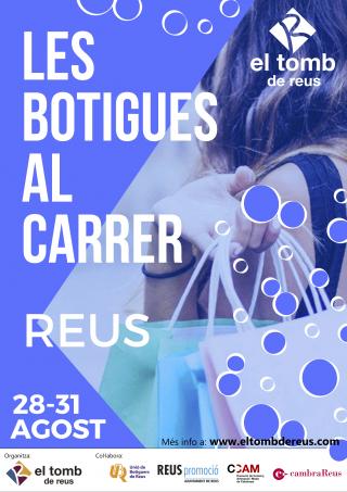 Cartell Botigues al carrer estiu 2019