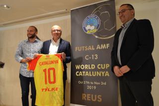 Roda de premsa presentació mundial futbol sala sub13