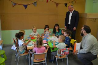 Inici del curs escolar a l'escola La Vitxeta