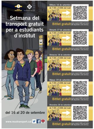 Bus gratuït alumnes instituts