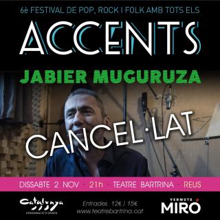 Suspensió concert Jabier Muguruza