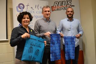 Roda de premsa caminada Solidària Taller Baix Camp