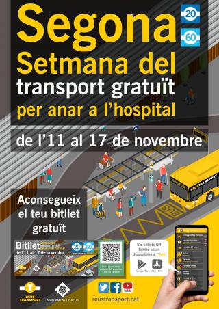 Cartell segona setmana de bis gratuït a l'Hospital