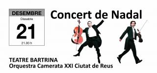 Cartell del concert Camerata XXI Ciutat de Reus