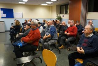 Reunió de la Guàrdia Urbana amb representants de les associacions de veïns