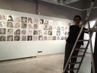 Muntatge de l'exposició