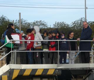 Visita dels alumnes de la Vitxeta a l'EDAP