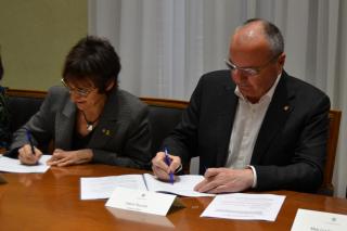 Signatura del Conveni de col·laboració en matèria tributària entre l’Agència Tributària de Catalunya i l’Ajuntament de Reus