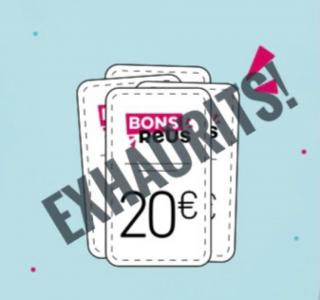 Exhaurits els Bons Reus per a no empadronats