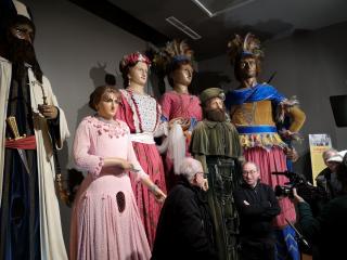 Enregistrament documental Banquet dels Gegants al Museu