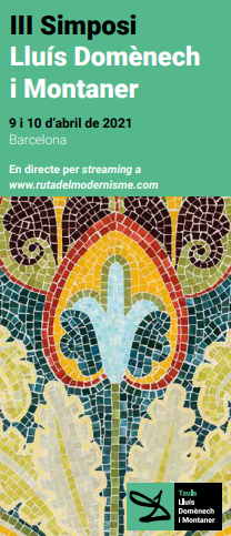 Cartell Simposi Lluís Domènech i Montaner