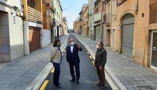 Visita d'obres al Camí de Valls