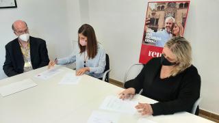 Signatura conveni Aguicat i Reus Promoció