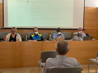 Sessió de formació sobre plans d'emergències amb associacions de veïns