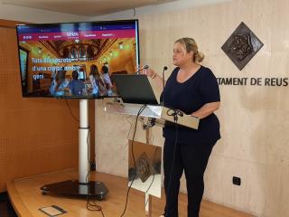 Montserrat Caelles presenta la nova web