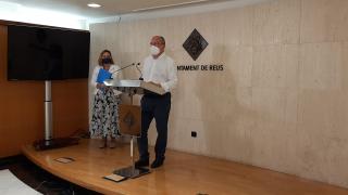 Alcalde Carles Pellicer i regidora Mari Luz Caballero
