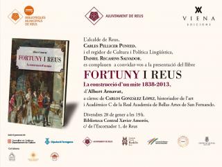 Invitació presentació del llibre sobre Fortuny