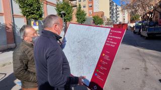 Roda de premsa de presentació dels plans directors de manteniment de la via pública
