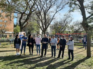 Inauguració parc de cal·listènia Mas Iglesias
