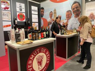 Estand de Promoció de Ciutat al Saló Gourmets de Madrid