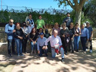 Visites entitats a la Boca de la Mina