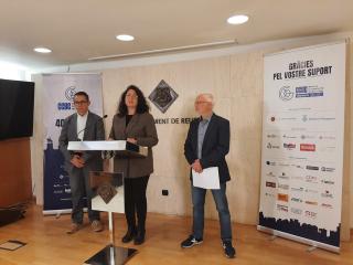 Roda de premsa de presentació dels 400 anys del Gremi de la Construcció del Baix Camp