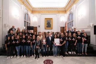 Recepció institucional Primer Equip Femení de la Fundació Futbol Base Reus
