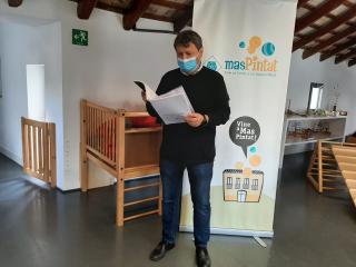 Òscar Subirats, regidor de Salut i Ciutadania, presenta el Pla de Famílies