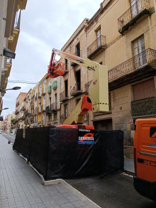 Obres carrer del Roser