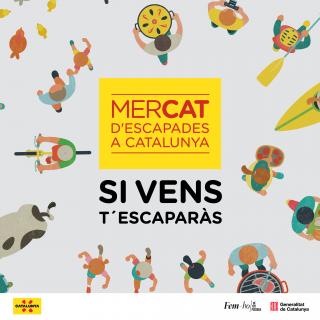 Cartell Mercat d'Escapades de Barcelona