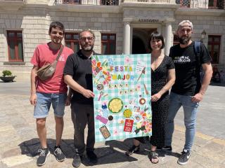 Presentació del programa d'actes i el cartell de Sant Pere 2022