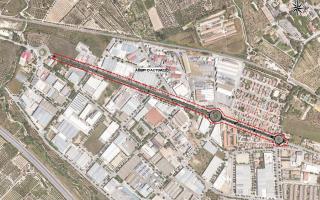 Projecte carril bici avinguda de Falset