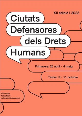 Cartell de Ciutats defensores drets humans, tardor 2022