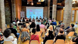 Inauguració de l'exposició “Amb cara de dona” del Festical Psicurt