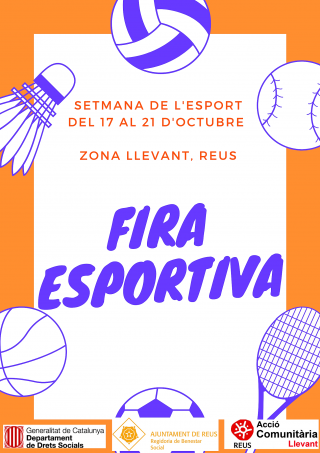 Cartell Fira Esportiva de Ponent 2022