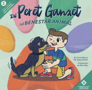 Portada conte En Peret Ganxet i el benestar animal