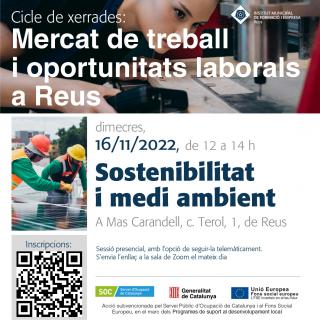 Cartell Mercat de treball i oportunitats laborals a Reus