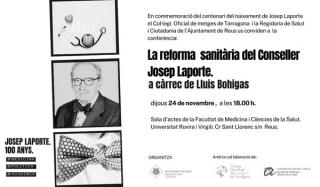 Invitación conferencia Josep Laporte