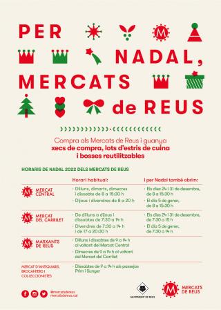 Campanya de Nadal 2022 Mercats de Reus