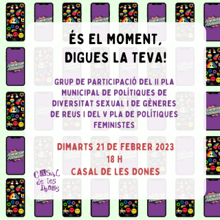 Cartell jornada participativa plans feministes