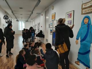Projecte Vincles Escola Marià Fortuny exposa al CIMIR